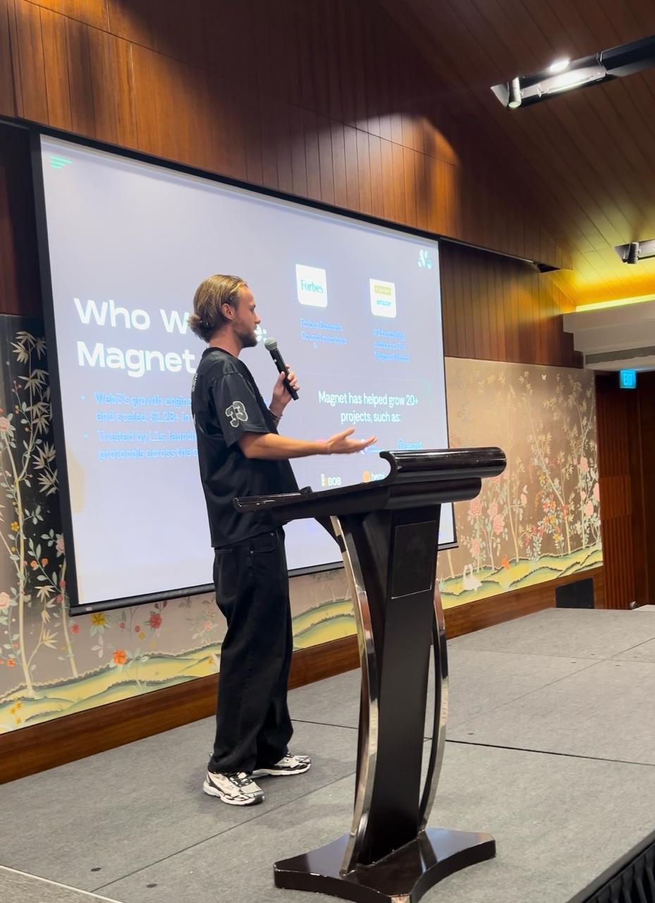 Jake presenting